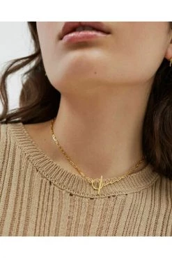 ALOHAS Kettingen Chain Line Necklace Yellow 10 ALOHAS Kettingen Chain Line Necklace Yellow -Aloha Winkel 5b40a217c01d663076bb90c7c4641a12