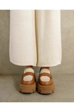 ALOHAS Loafers Trailblazer Bicolor Shoes Brown