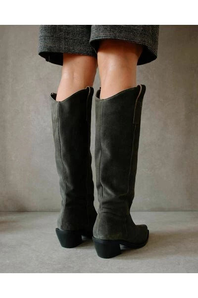 ALOHAS Laarzen Mount Suede Boots Green 3 ALOHAS Laarzen Mount Suede Boots Green - Afbeelding 3