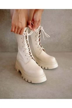 ALOHAS Laarzen Globetrotter Boots Beige -Aloha Winkel 6061cb51a58ba7cd99ef5f68446aff37