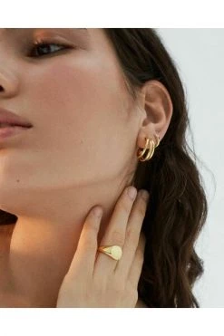 ALOHAS Oorbellen Trilogy Hoop Earrings Yellow -Aloha Winkel 60eff22a189d16ab58d4dfde3c78b0c2