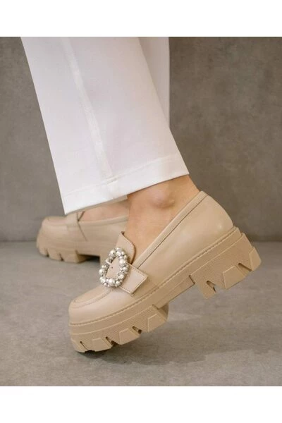 ALOHAS Loafers Trailblazer Crystal Shoes Beige 5 ALOHAS Loafers Trailblazer Crystal Shoes Beige - Afbeelding 5