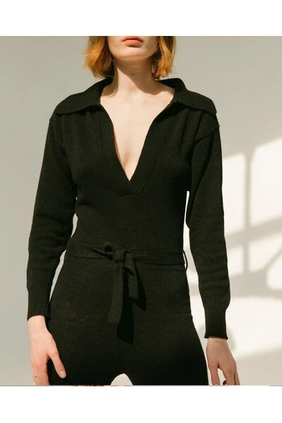 ALOHAS Jumpsuits & Tuinbroeken Timeline Jumpsuit Black 1 ALOHAS Jumpsuits & Tuinbroeken Timeline Jumpsuit Black