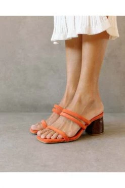 ALOHAS Sandalen Indiana Sandals Orange -Aloha Winkel 67922bee03ca937de5c42d43c50afb68