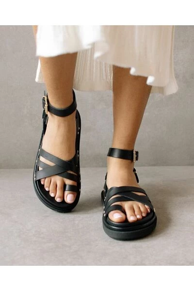 ALOHAS Sandalen Buckle Up Sandals Black 4 ALOHAS Sandalen Buckle Up Sandals Black - Afbeelding 4