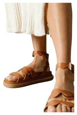 ALOHAS Sandalen Wavy Sandals Brown 10 ALOHAS Sandalen Wavy Sandals Brown -Aloha Winkel 6884f0573c733160fe62f67c86b56ff1