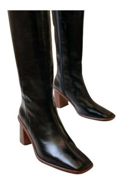 ALOHAS Laarzen East High Boots Black -Aloha Winkel 695293697691cd8f8949d0730fd7a523