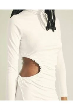 ALOHAS Casual Jurken Knockout Dress Beige