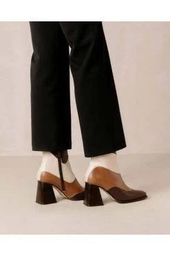 ALOHAS Enkellaarsjes South Patchwork Kaleidoscope Brown