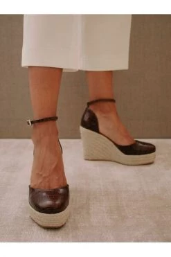 ALOHAS Sleehakken Clara Sunset Shoes Brown 7 ALOHAS Sleehakken Clara Sunset Shoes Brown -Aloha Winkel 6d43b28e7a06bb748b43e1fb253c8814