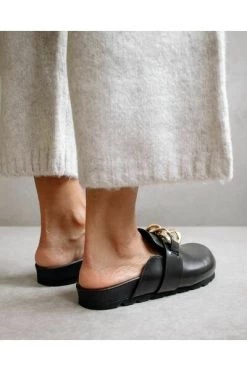 ALOHAS Schoenen Fireplace Chain Clogs Black