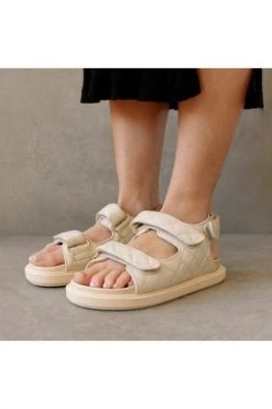 ALOHAS Sandalen Hook-Loop Sandals Beige