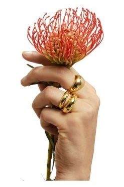 ALOHAS Ringen Simple Maxi Ring Yellow -Aloha Winkel 70189d5f83dc973634599a429a8841a5