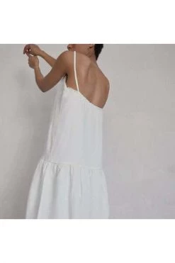 ALOHAS Feestjurken Naturalist Dress White