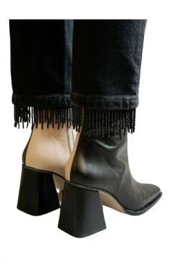 ALOHAS Enkellaarsjes South Bicolor Stone Boots Black -Aloha Winkel 70b7dfa42bbc93cfeaf6f47509f9c2b1