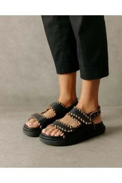 ALOHAS Sandalen Barrel Sandals Black -Aloha Winkel 712a9e67b45723f7de6ca490aaf19eeb