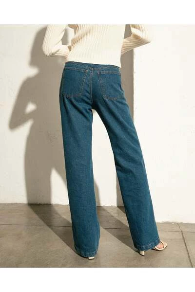 ALOHAS Boyfriend Jeans Monday Jeans Blue 2 ALOHAS Boyfriend Jeans Monday Jeans Blue - Afbeelding 2