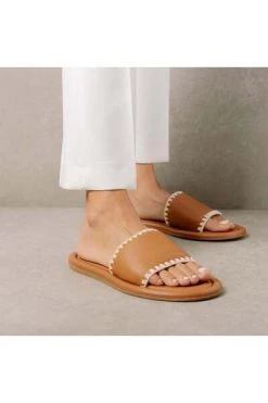 ALOHAS Slippers Malibu Crochet Brown