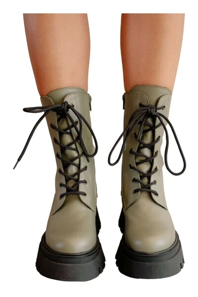 ALOHAS Laarzen Globetrotter Boots Green 6 ALOHAS Laarzen Globetrotter Boots Green - Afbeelding 6