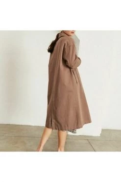 ALOHAS Trenchcoats & Mantels Flash Trench Coat Brown -Aloha Winkel 8012acccd3bb38a48606184a35c2e710