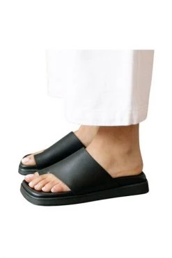 ALOHAS Slippers Toe Ring Flop Black Black -Aloha Winkel 81e4f7247c60f9b5b892b5c8ba3f77e2