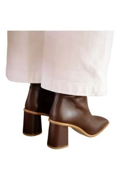 ALOHAS Enkellaarsjes West Cape Boots Brown