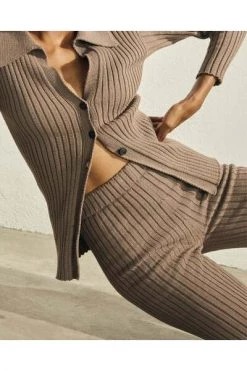 ALOHAS Wijde Broeken Drive Pants Brown -Aloha Winkel 8b1ce21c59df98661be30ba9f3ab42b8