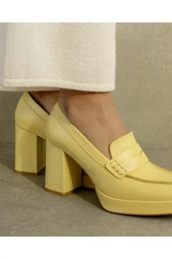 ALOHAS Pumps Busy Shoes Yellow