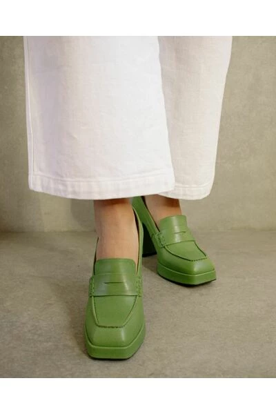 ALOHAS Pumps Busy Shoes Green 1 ALOHAS Pumps Busy Shoes Green