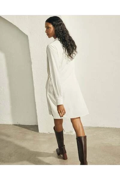 ALOHAS Casual Jurken Liberica Dress Beige 6 ALOHAS Casual Jurken Liberica Dress Beige - Afbeelding 6