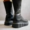 ALOHAS Laarzen Peak Zipper Boots Black