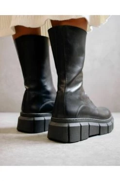 ALOHAS Laarzen Peak Zipper Boots Black