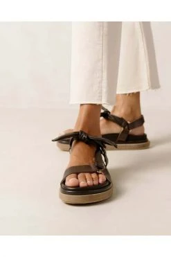 ALOHAS Sandalen Tied Together Brown 8 ALOHAS Sandalen Tied Together Brown -Aloha Winkel 9bdfb64675b1b05bae82c5109fa8d491