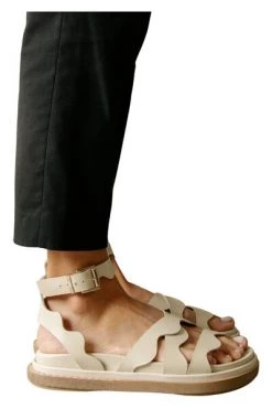 ALOHAS Sandalen Wavy Sandals White -Aloha Winkel 9cf23b2198810d32739f09867d62eace