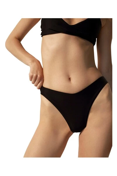ALOHAS Bikini's The Kite Bikini Bottom Black 2 ALOHAS Bikini's The Kite Bikini Bottom Black - Afbeelding 2