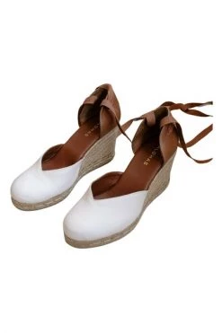 ALOHAS Sleehakken Wedges Clara By Shore White