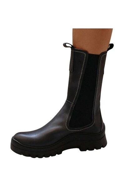 ALOHAS Chelseaboots Pick Me Up Leather Boots Black 2 ALOHAS Chelseaboots Pick Me Up Leather Boots Black - Afbeelding 2