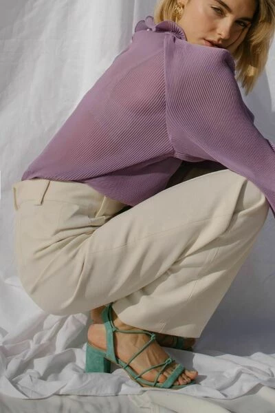 ALOHAS Sandalen Sophie Sea Sandals Green 4 ALOHAS Sandalen Sophie Sea Sandals Green - Afbeelding 4