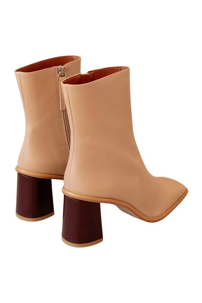 ALOHAS Enkellaarsjes Shoes Beige 2 ALOHAS Enkellaarsjes Shoes Beige - Afbeelding 2