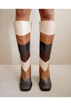 ALOHAS Schoenen North Patchwork Vintage Boots Brown 10 ALOHAS Schoenen North Patchwork Vintage Boots Brown -Aloha Winkel a45136f76443bc3d54e8b6a1e3f0addd