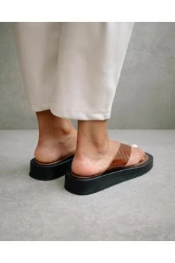 ALOHAS Slippers Overcast Shoes Brown