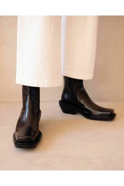 ALOHAS Cowboylaarzen Ranch Boots Black 3 ALOHAS Cowboylaarzen Ranch Boots Black - Afbeelding 3