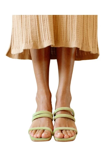 ALOHAS Slippers Sandals Green 1 ALOHAS Slippers Sandals Green