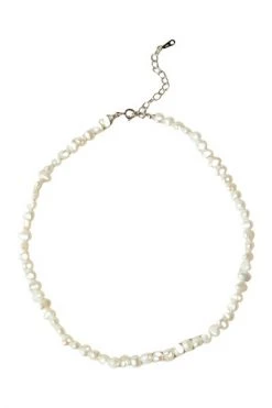 ALOHAS Kettingen Simple Pearl Necklace White -Aloha Winkel a58f25a0c0c56b814dcae738e13aece5