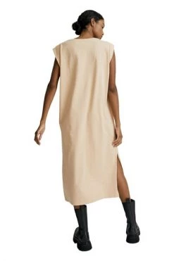 ALOHAS Casual Jurken Lossy Dress Beige -Aloha Winkel a6eacdb3b6be2e513a4af6e85b0b005f