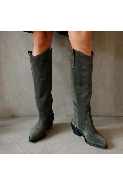 ALOHAS Laarzen Mount Suede Boots Green 6 ALOHAS Laarzen Mount Suede Boots Green - Afbeelding 6