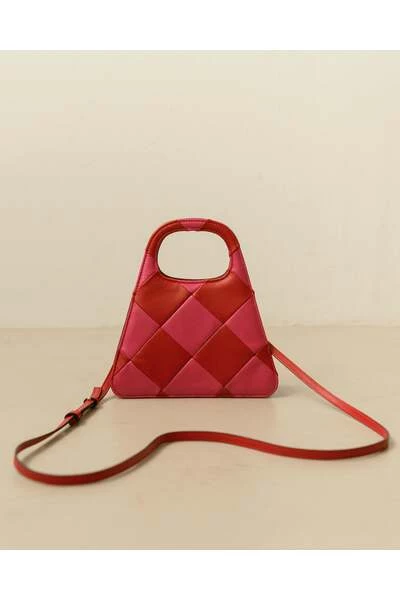 ALOHAS Schoudertassen The A Scacchi Bag Red 5 ALOHAS Schoudertassen The A Scacchi Bag Red - Afbeelding 5