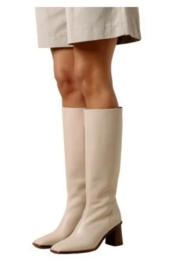 ALOHAS Enkellaarsjes East BOOTS Beige -Aloha Winkel bc952dffc35cba708b959a66d7f2b320