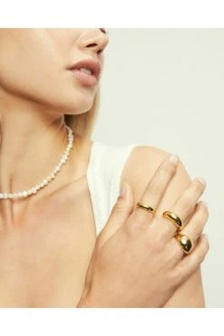 ALOHAS Ringen Simple Ring Gold Yellow