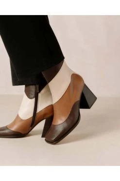 ALOHAS Enkellaarsjes South Patchwork Kaleidoscope Brown -Aloha Winkel c00be6ddba52c2a0bcb1d0a152e40cab